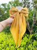 New Elegant Bow Ribbon Hair Clip Women Fashion Solid Bowknot Satin Hairpin Barrettes Girls Ponytail Clip Hair Accessories