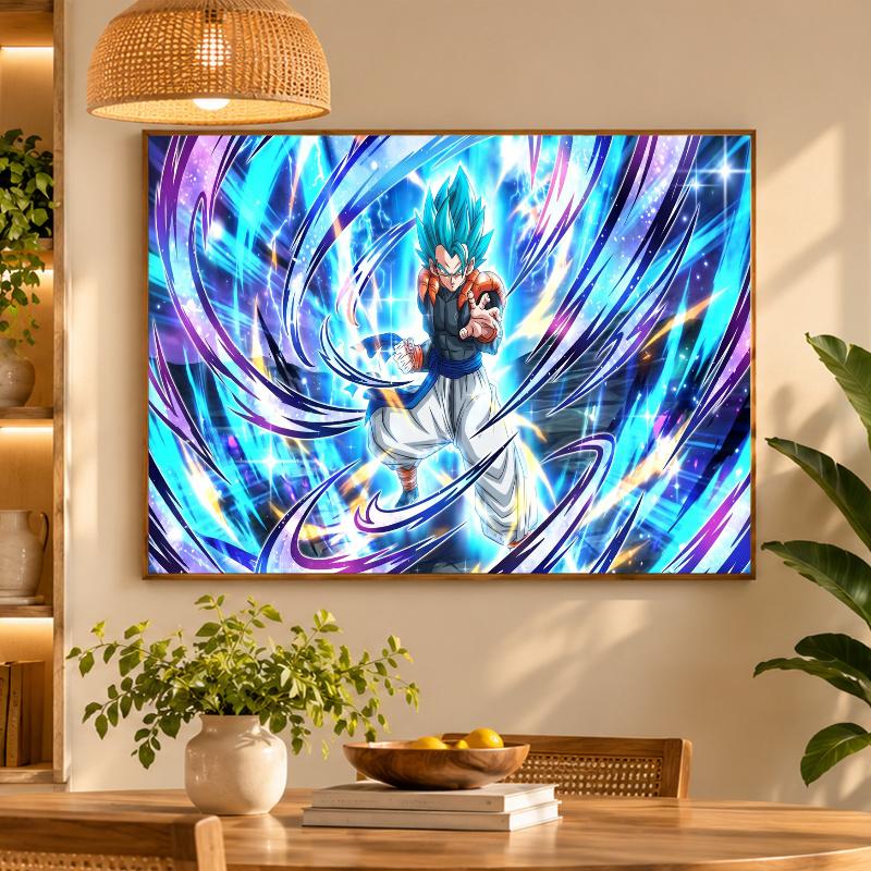 5D Diamond Painting Gogeta DIY Full Drill Diamond Art Kit Home Decoration