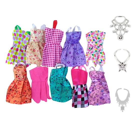 

Кукла Свадьба Мини Платье Обувь Ожерелье Одежда Симулятор Малыш Игрушка Подарок