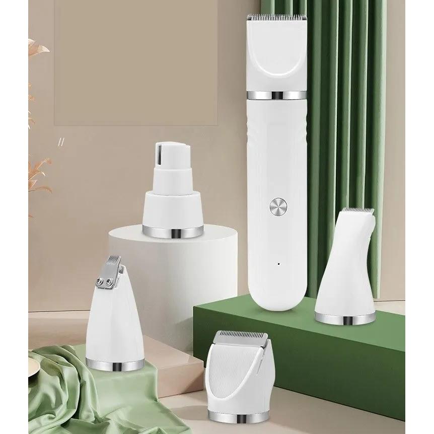 Set of cordless trimmer animal clipper with claw grinder