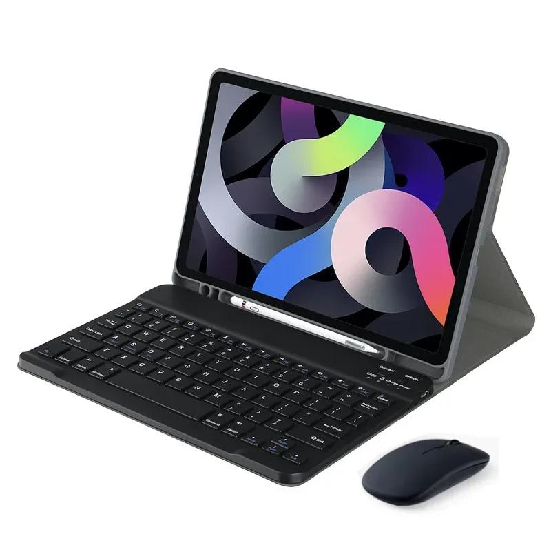 

Чехол-клавиатура для планшета Samsung Galaxy Tab S10 FE Plus 13,1 дюйма S9 S8 S7 FE S6 Lite Чехол-клавиатура съемный беспроводной Teclado для Galaxy S10fe SM-X620 X626B Tab S10FE Plus 13.1