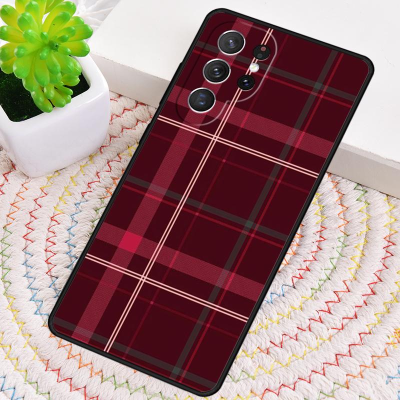 Fraser Clan Tartan Handyhülle für Samsung Galaxy Note 10 Pro S26 Ultra S23 S24 FE S25 S21 S22 PLUS stoßfeste Hülle