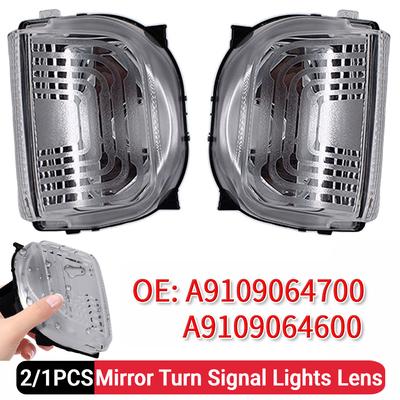Left Right Side Wing Mirror Turn Signal Lights Lens Clear Indicator Lamp Blinker Lens for Mercedes-Benz Sprinter2020 A9109064700