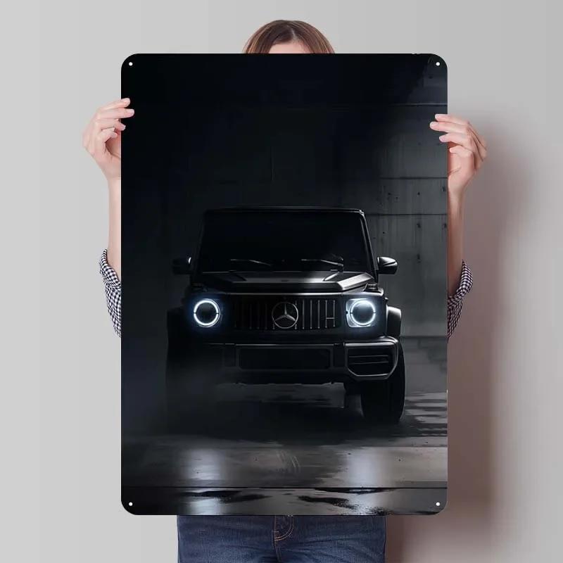 Sign Cars Poster Home Decoration Living Room Retro Metal Tin Sign Plaque for Garage Wall Art Decoration Interior