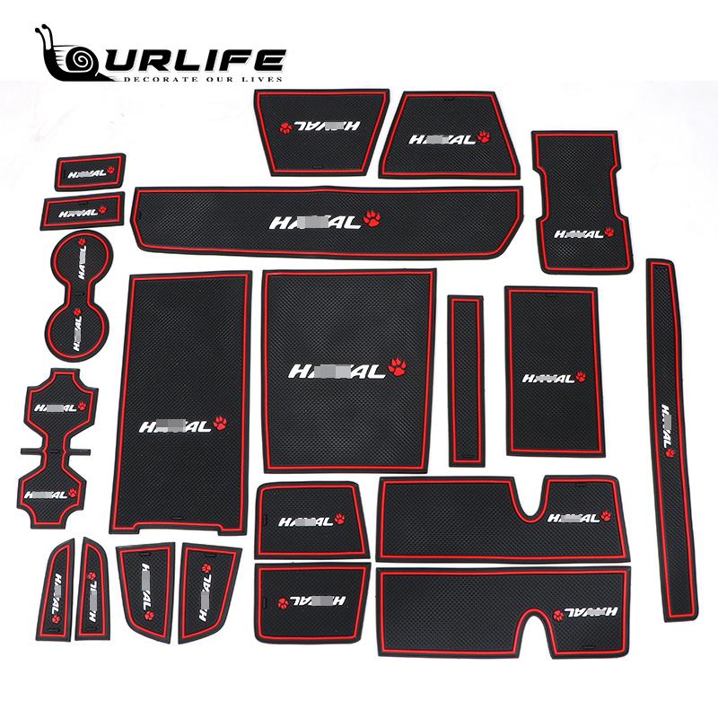 Car Anti-Slip Door Slot Gasket For Haval Dargo 2022 2023 Waterproof Non-slip Mat Coaster Interior