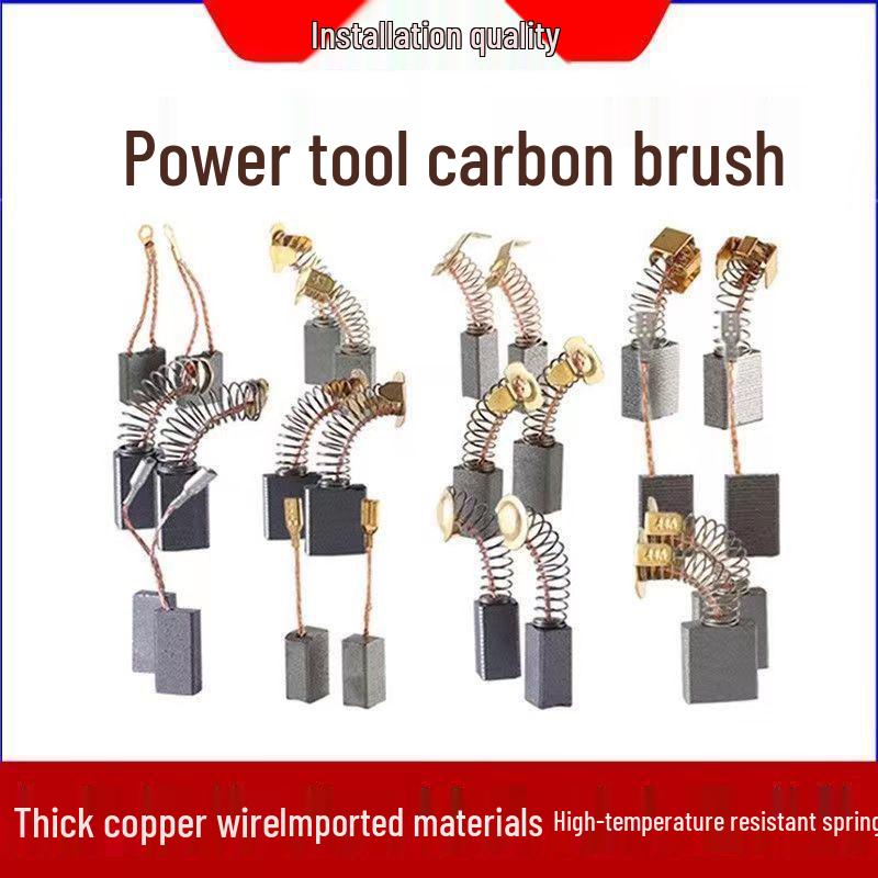 Carbon Brush for Power Tools: Electric Hammer, Cutting Machine, Angle Grinder, Hand Drill, Pistol and Impact Drill