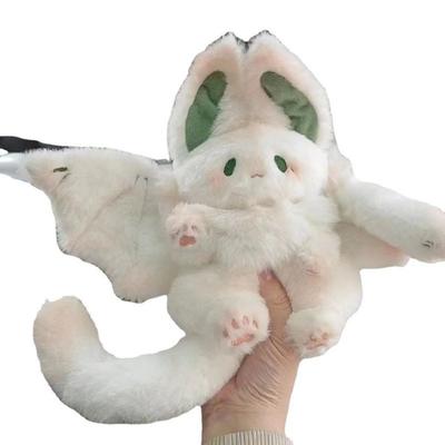 Juguete de peluche de murciélago manta Kawaii Animal Espíritu Mágico Creativo Conejo Murciélago Conejo de Peluche muñeca Almohada Rellena Juguete Suave para Niños Regalo