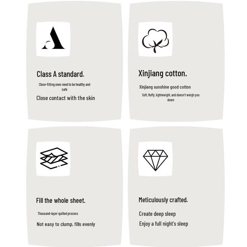 HLA Premium 100% Xinjiang Long-Staple Cotton Quilt