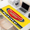 Custom Name Personalized football team Pattern Mousepad, Laptop PC Desk Mat, Decorative Desk Mat for Home Keyboard Pad Gift
