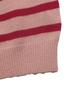 2026 Autumn/Winter European & American Loose Single-Breasted Striped Round Neck Sweater Coat for Women