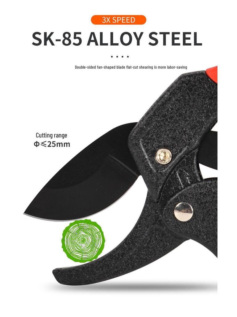 Horticultural Labor-Saving Pruning Shears: Powerful, Segmented Design for Thick Branches and Fruit Trees