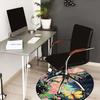 1pc Office Carpet Chair Mats Butterfly Dreams: A Whimsical Floral Fantasy Perfect for Decorating Office Chairs, Living Rooms, Or Bedrooms.YDT190