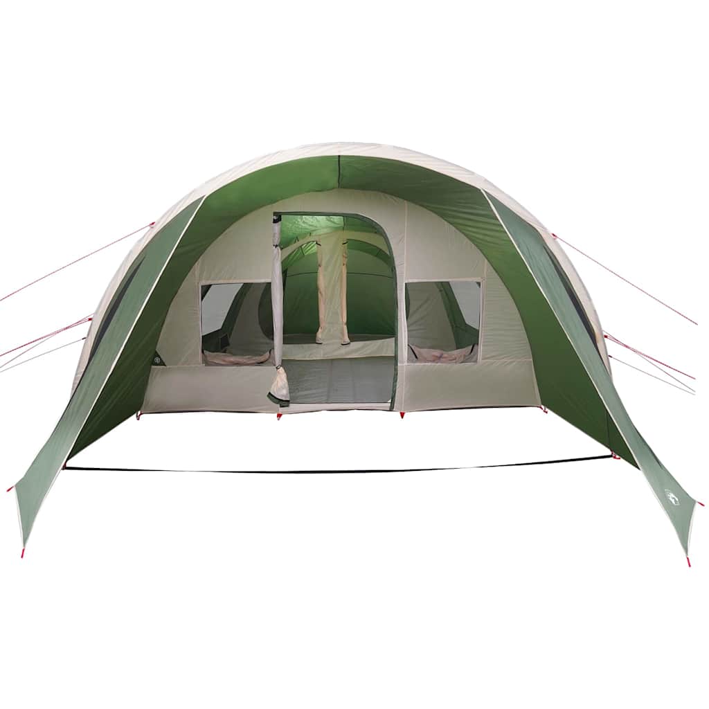 5 Person Tunnel Tent in Green and White 805 x 405 x 211 cm