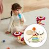 Kids Drum Set Fine Motor Skill Developmental Party Favor Kindergarten Wood Musical Kits for Boy Girl Children Kids