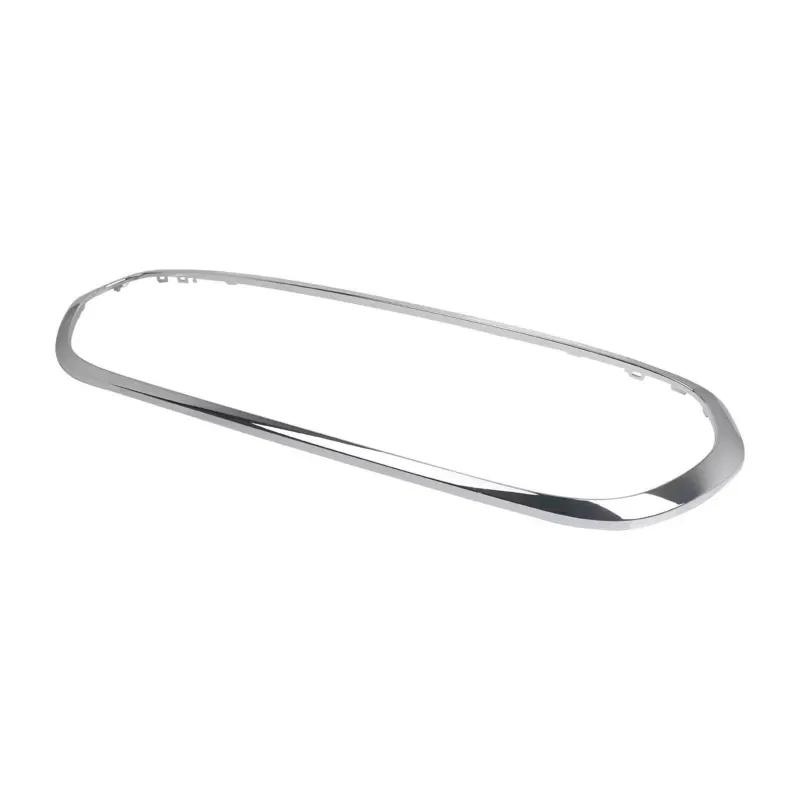 Front Grille Surround Cover Trims Replacement For Mini F55 F56 F57 2014- Hatchback Convertible Frame Auto Parts Chrome