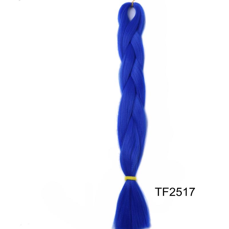 Große Menge auf Lager 24 Zoll 80g Weiche Seidige Synthetische Haarverlängerungen für Häkelzöpfe Haarherstellung Jumbo Braiding Synthetisch