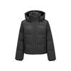 Freedom Series Warm Comfortable Skin-Friendly Soft Short Down Jacket Women Outerwear Midnight-Black P424W181-03B6