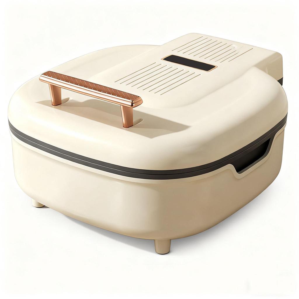 Multifunctional Non-stick Electric Griddle & BBQ Pan with Detachable Parts