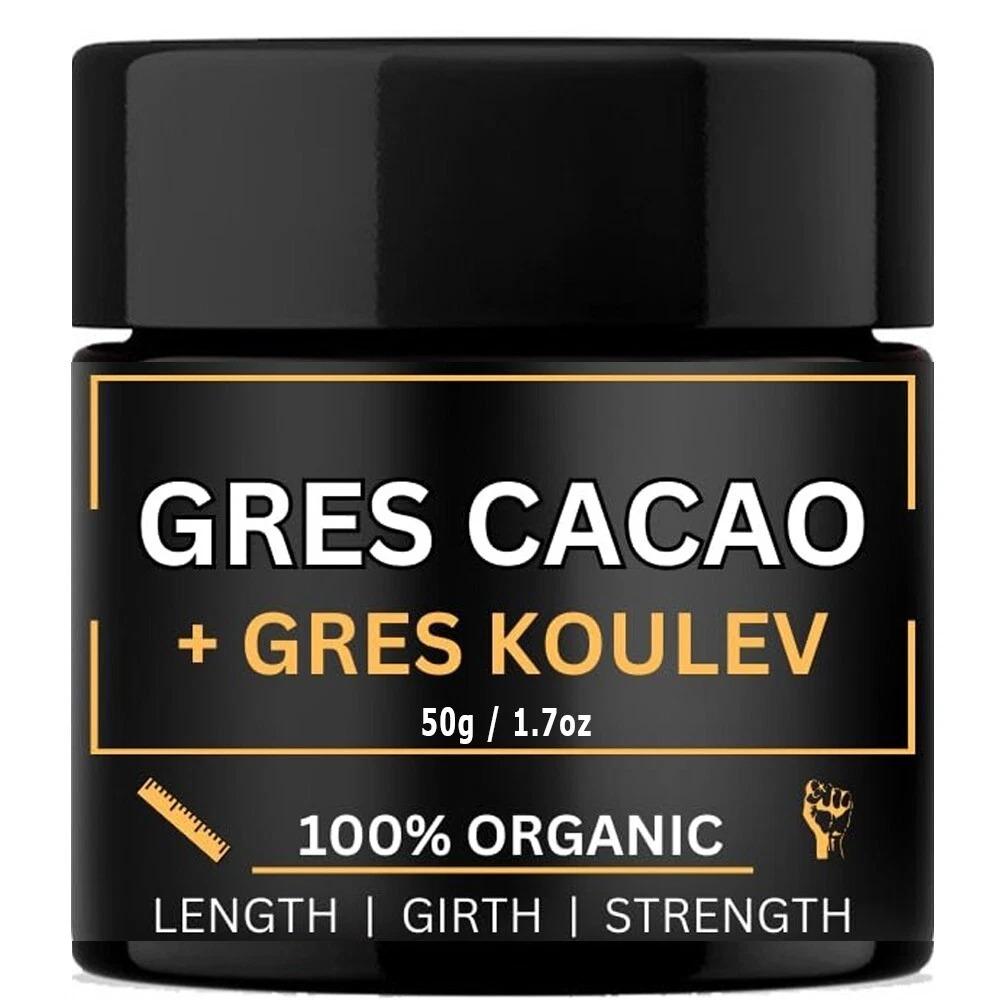 

Gres Koulev Organic Haitian Cacao Oil for Men (50g), Moisturizers Oils Full Size 50ml білий
