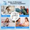 Portable Neck & Shoulder Massager with Deep Tissue Kneading, 4 Modes & 16 Intensity Levels, USB Rechargeable