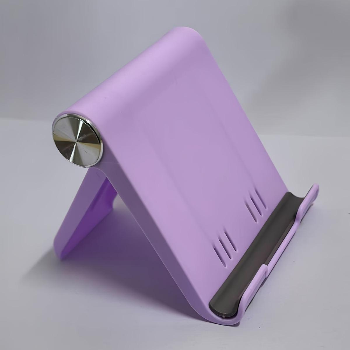 

Adjustable Angle Waterproof Folding Phone Stand, Portable Desktop Stand for Smartphones and Tablets фіолетовий