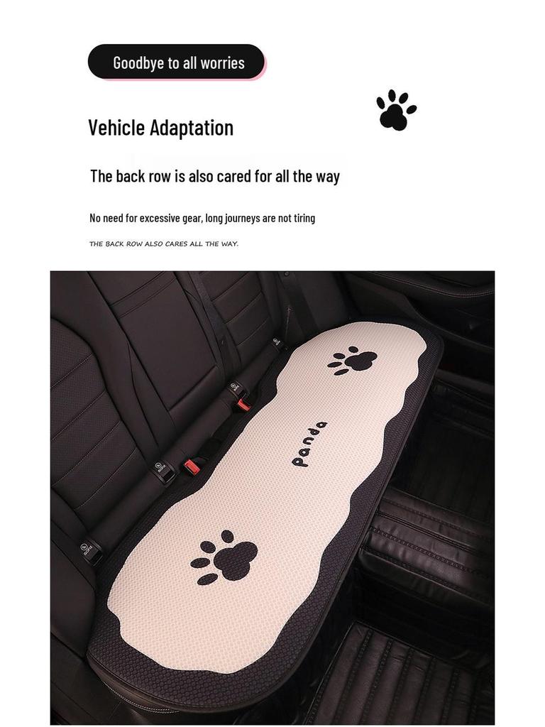 3D Panda Sommer Mesh Autositzkissen für Wuling Bingo Hongguang Mini