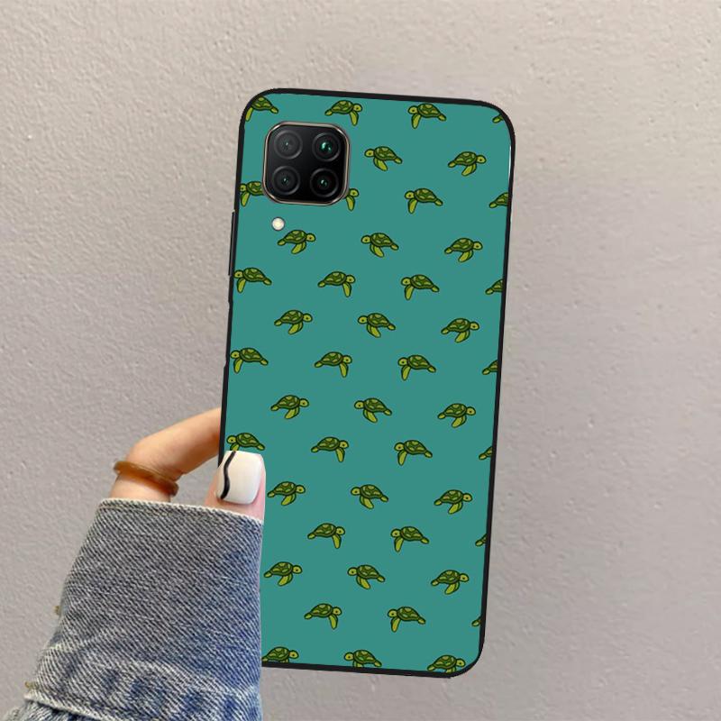 Sea Turtle For Huawei Nova Y73 Y72 Y61 Y91 Y70 Y60 Y90 12s 12i 11i 8i 9 10 SE P30 P40 Lite P60 Pro Case