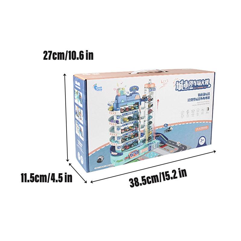 

Игрушка Мини Парковка Машинки Мальчики Девочки 3 Этажа Пазл Дети Малыш Мальчик Рождественские Подарки