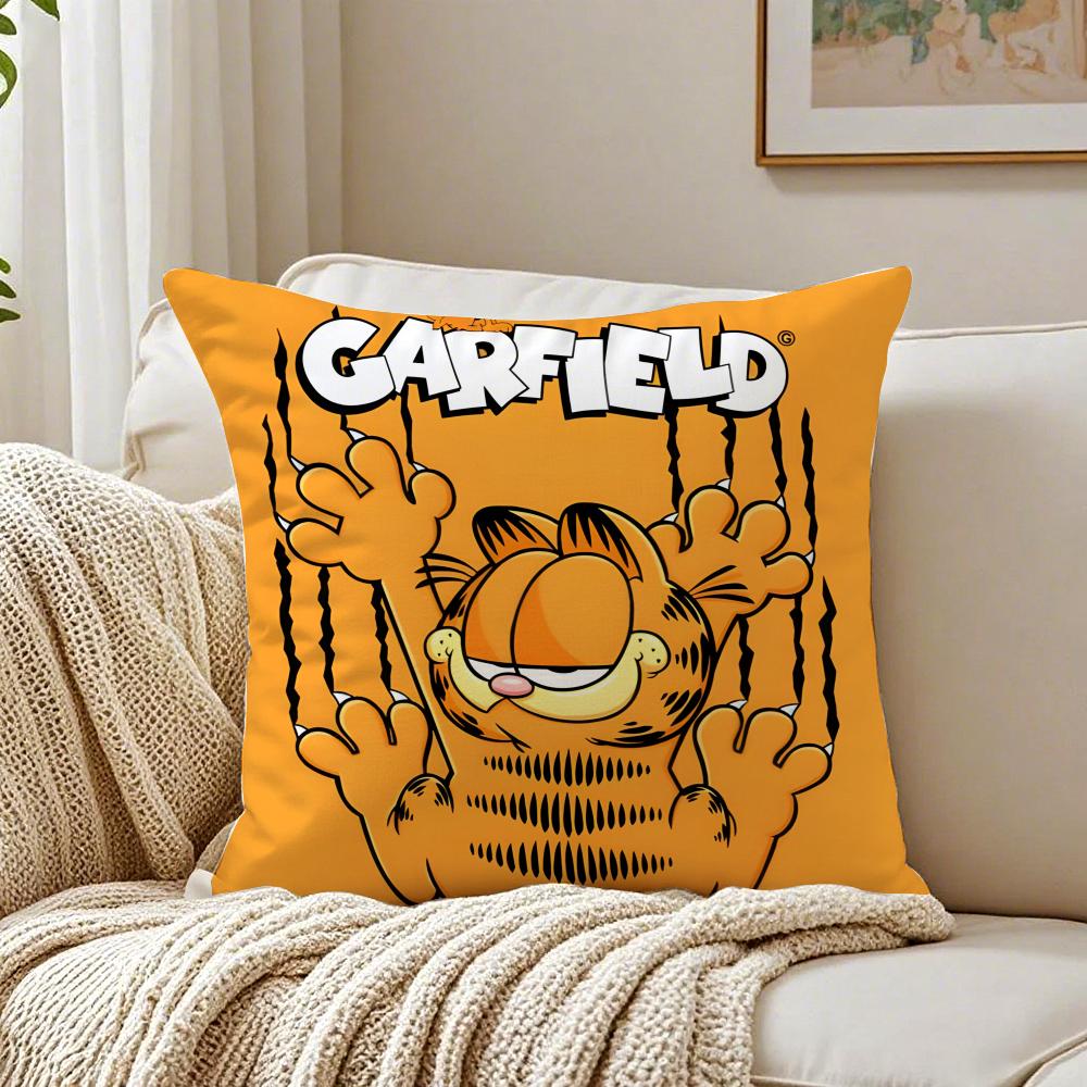 G-Garfield Cushion Cover Pillowcase Anti-Dustmite Living Room Sofa Decor Cushion Room