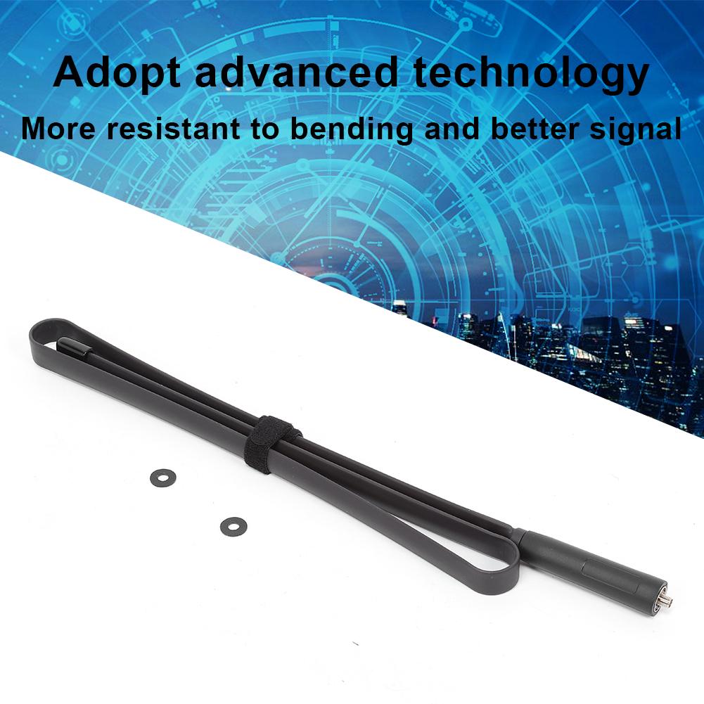 108cm 42.5inch Anténa vysílačky SMA‑F Skládací obousměrná rádiová anténa