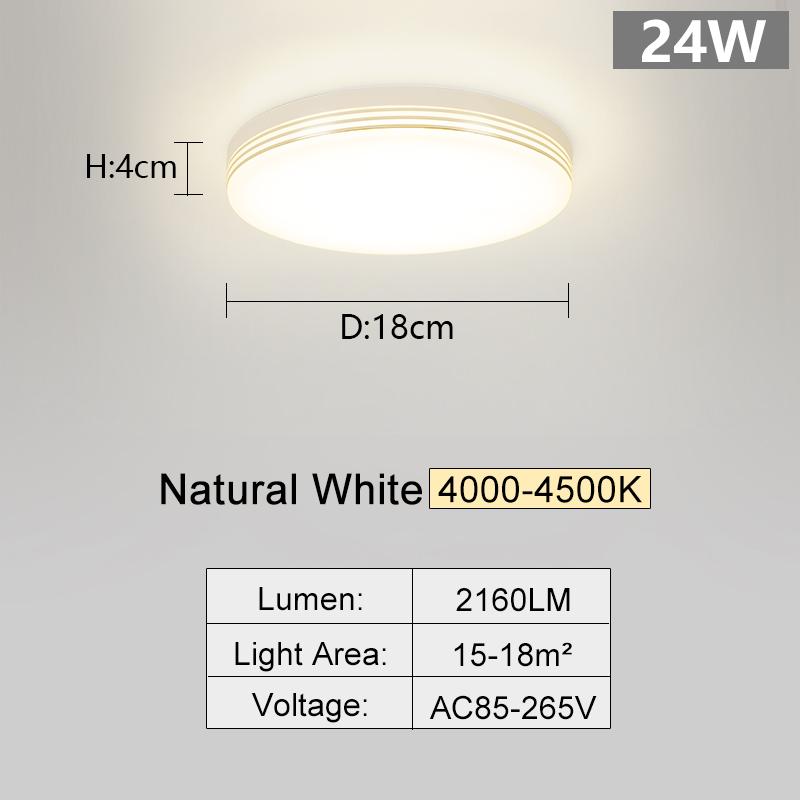 

Светодиодный потолочный светильник MARPOU для комнаты, квадратный и круглый, 24 Вт, 36 Вт, 48 Вт, современное внутреннее освещение 110/220 В, холодный белый, теплый белый, нейтральный свет
