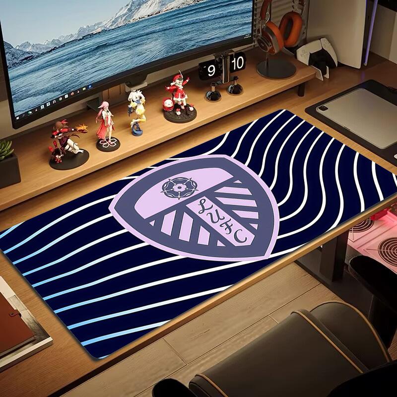 Leeds United Print  Cushion Non-slip Laptop Tablet Big Mousepad XXL Mat Mini PC Playmat With Lock edge