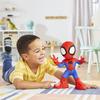 Spidey danse et rampe, peluche interactive avec musique et sons, jouets de super-héros à partir de 3 ans, Spidey et ses Amis Extraor