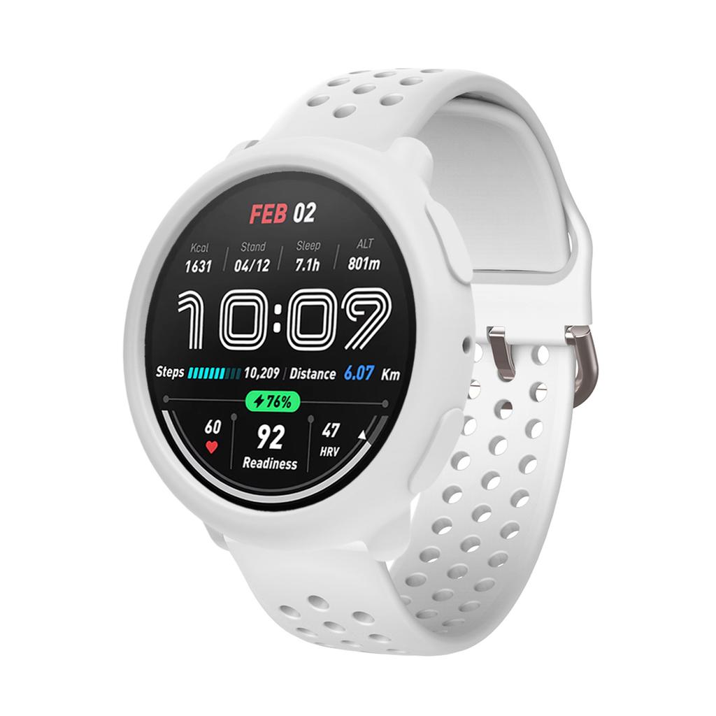 Silikon Schutzhülle+Armbandabdeckung Hülle Für Huami Amazfit Active2 Smart Ersatz Zubehör Rahmen Hüllen Bildschirmschutzhülle