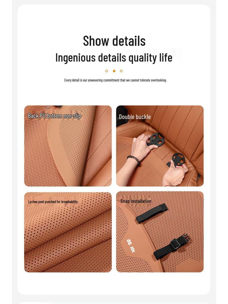 Car Seat Cushion for Hyundai Models: Langdong, Lingdong, Yuedong, Yuenar, Mingtu, Ruina, Tucson