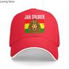Jah Soldier Reggae Lovers Baseball Cap Unisex Hats Women Visor Protection Snapback Jamaica Lion Caps