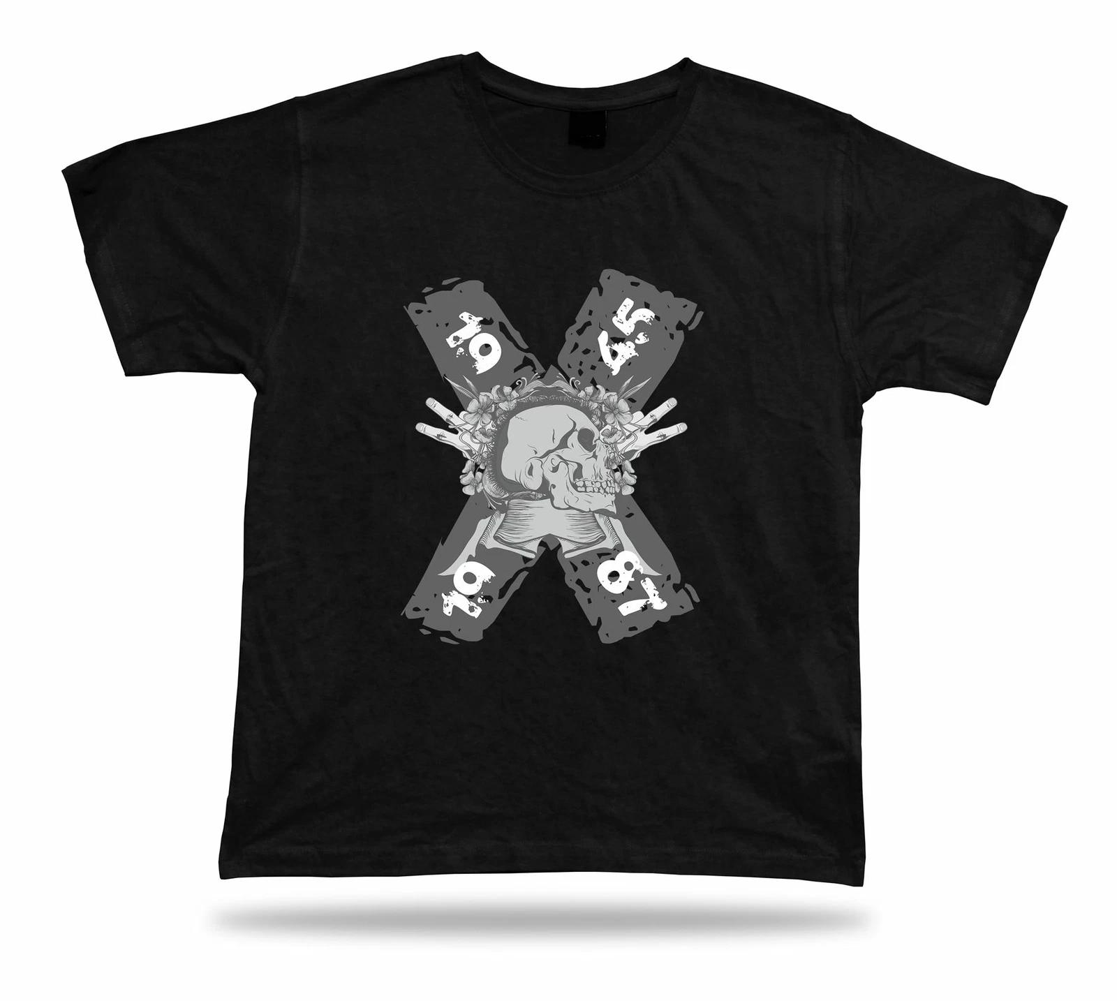 RIP Skeleton skull Floral awesome cool vector modern t shirt tee stylish design 4XL