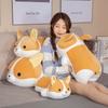 40-80cm Giant Size Cute Corgi Dog Plush Toys Hand Warm Stuffed Animal Puppy Pillow Soft Lovely Doll Gift