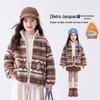 Girls' Fleece-Lined Winter Jacket