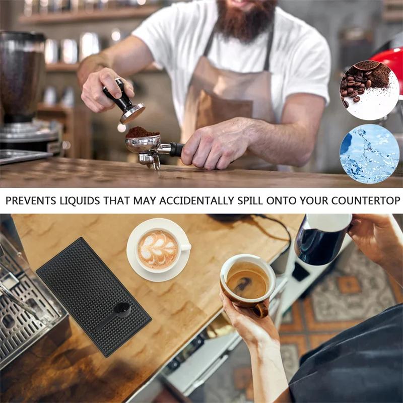 Pvc Bar Mat Anti-Slip Cafe Bar Mats Home Cup Mat Waterproof Heat Resistant Durable Drain Bar Service Spill Mat For Home Bar Cafe
