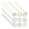 Set of 90Pcs Eid Mubarak Sticker 40mm Decorative Wrapping Sticker for Journal Planner Packaging Party Decoration