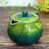 Teapot Stylish Kutani Ware Teapot Pot Ginzan Chaka Pottery Japanese Tableware Made In Japan Comes with Tea Strainer Net