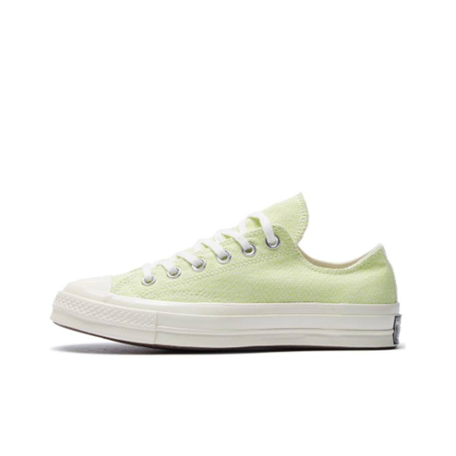 Converse Chuck 1970s Comfortable Daily Low Top Canvas Shoes Women Sneakers White Green 564131C