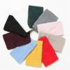 Winter Plush Ring Scarf for Women Warm Knitted Ski Mask Neckerchief Luxury Solid  Suit Children Adult