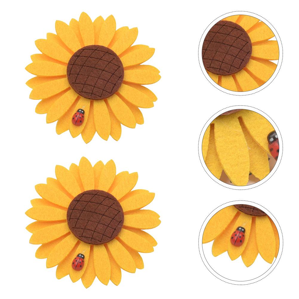 2 Pcs Fall Decor Curtain Buckle Tie Backs for Curtains Magnetic Tiebacks Holdbacks Drapery Sheer