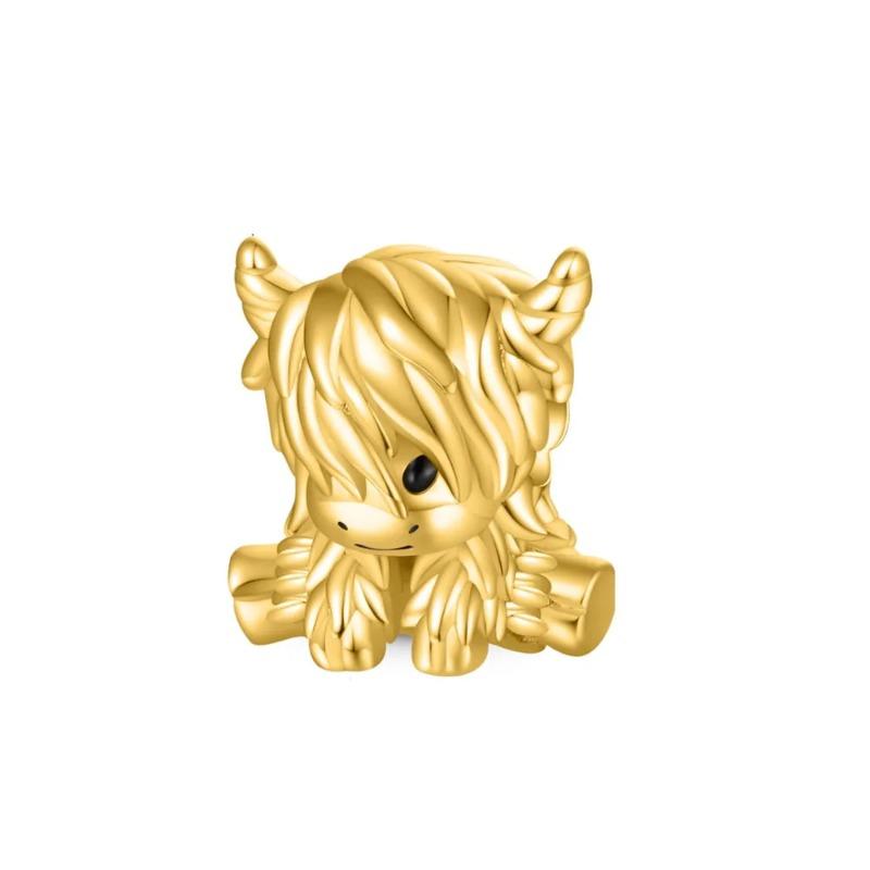 925 Silver Dog Claw Pendant Bracelet Charm Talisman for Men Women Birthday Gift Animal Jewelry Tiger Monkey Elephant Hedgehog