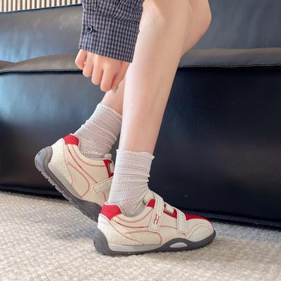 Shoes Women's 2025 Autumn New Velcro Casual Shoes Flat-soled Lightweight Sports Shoes Versatile Thick-soled Dexun Shoes