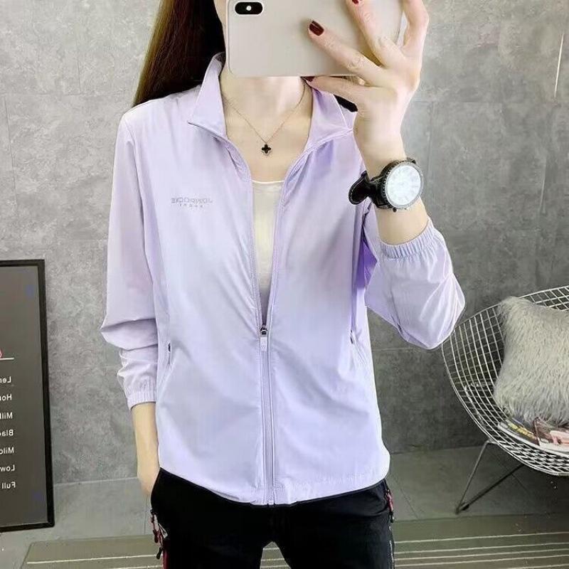 

Спорт на открытом воздухе Быстросохнущая солнцезащитная одежда Женская летняя новая свободная универсальная солнцезащитная одежда Темперамент Большой размер рубашка с кондиционером XXXL