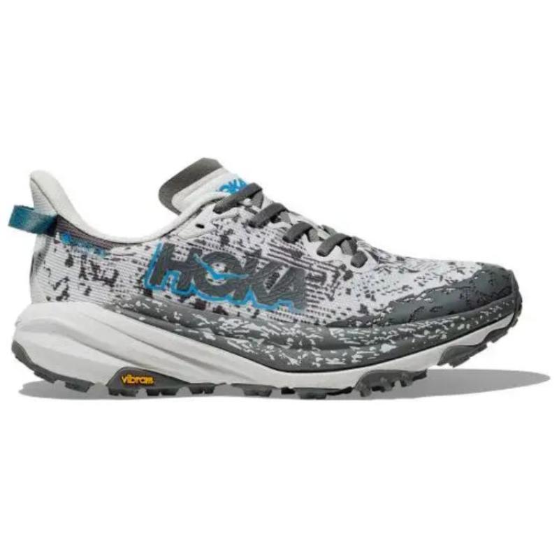 HOKA ONE ONE SPEEDGOAT 6 Cushioning, Slip Resistant, Rebound Low Top Running Shoes Women's Gray Black Sneakers 1155151-csmcg