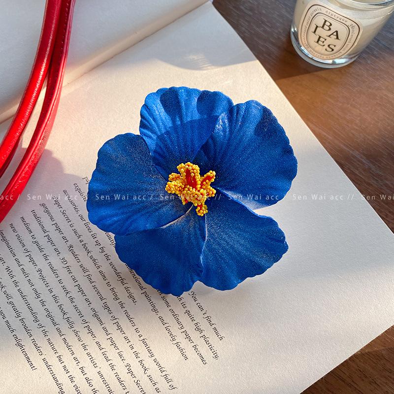 Gesang flower hairpin edge clip bangs clip simulated flower girl sweet little clip cute little flower hairpin headdress